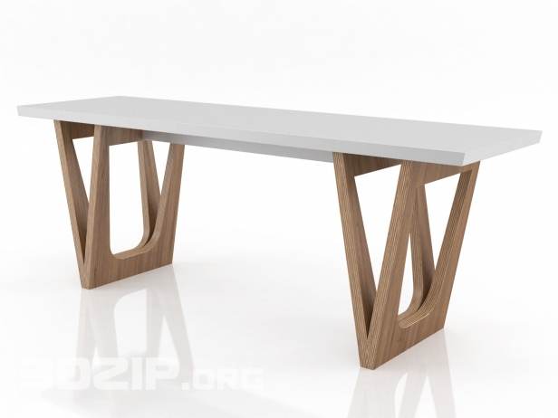 3d model Table 8 free download