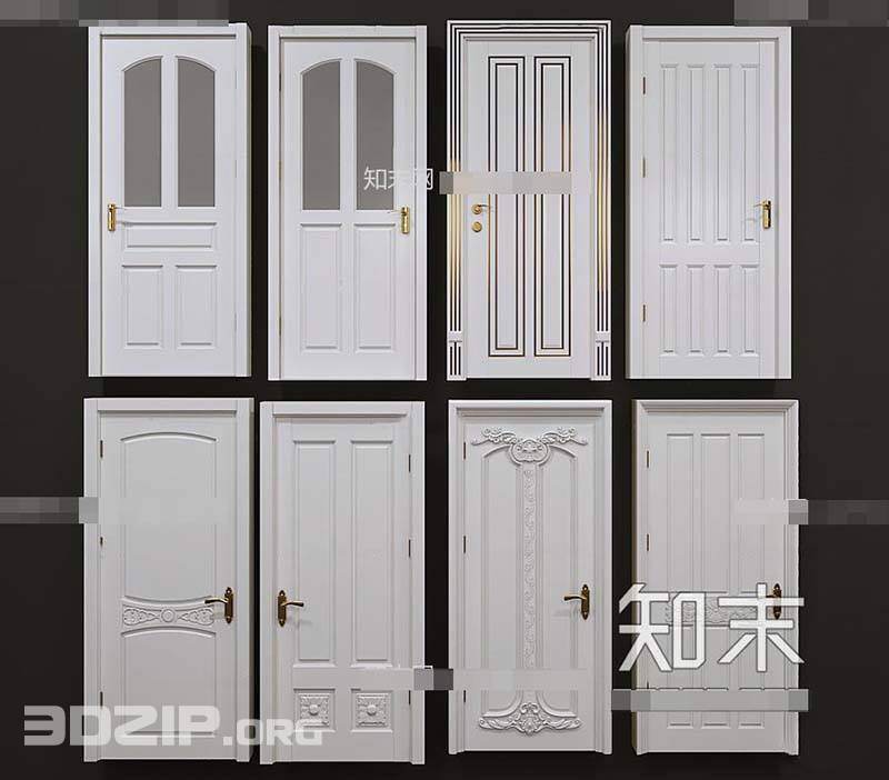 3d Door model 15 free download