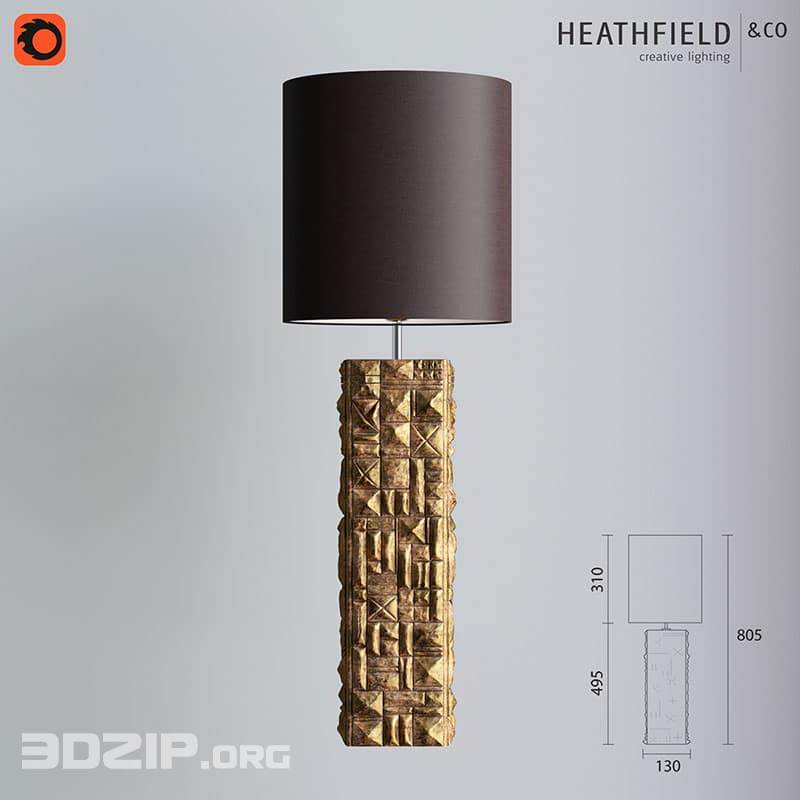 Heathfield & Co 3 Table Lamps by Oleg Petrenko 3