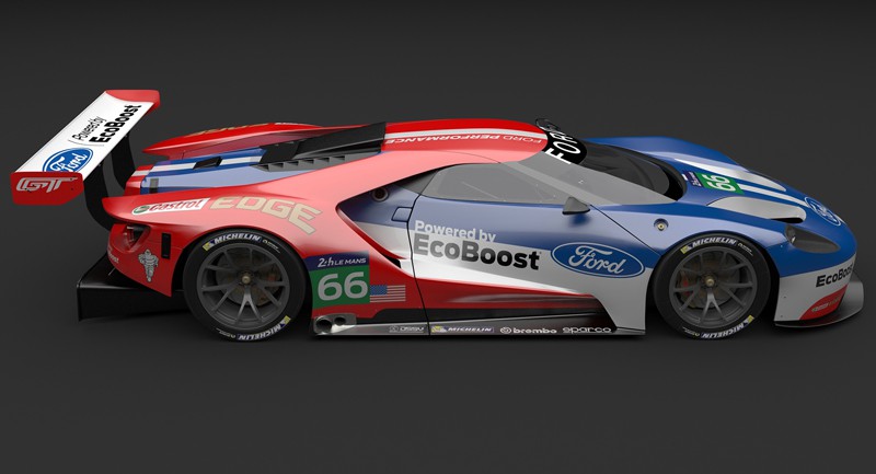 Free 3D model Ford GTLM from Tod Deppe 1