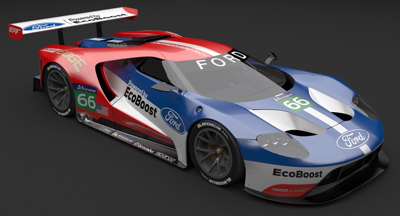 Free 3D model Ford GTLM from Tod Deppe
