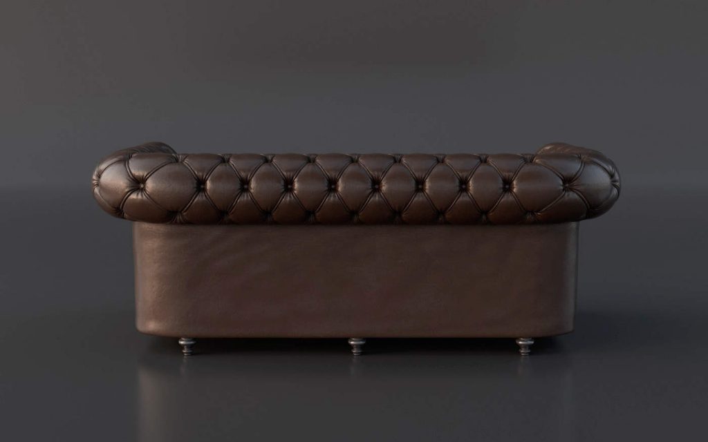 Chesterfield Couch 3D Model by Gonzalo Briceno Tugues 2