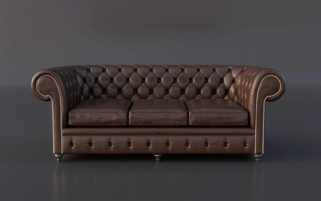 Chesterfield Couch 3D Model by Gonzalo Briceno Tugues