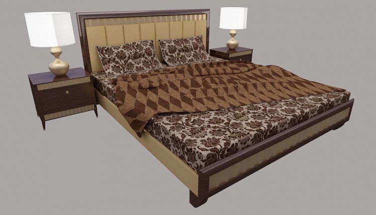 Free 3D Models Bed rom