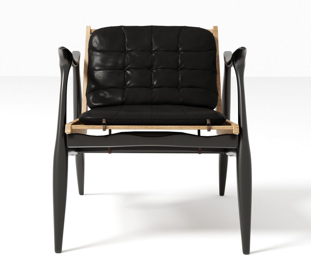 3dSkyHost: Free 3D Model – Atra Lounge Chair From Vasco Pata