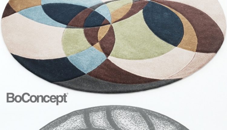 Evocative boconcept carpet 3dmodel free