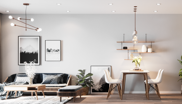 3D Interior Scandinavian Apartment 7 Scene By Kienkt File 3dsmax Free Dowload 6