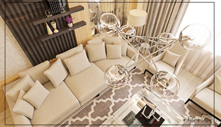 3D Interior Scenes File 3dsmax Model Apartment Livingroom 6