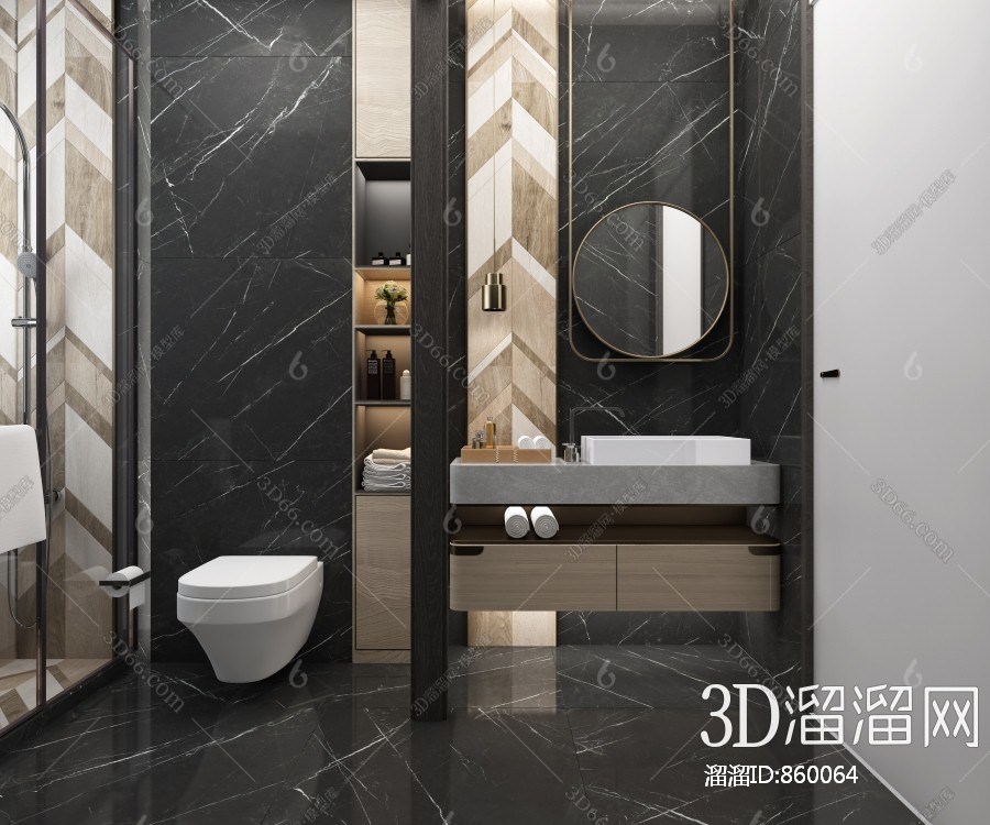 3D Models Bathroom Furniture 33 Free Download
