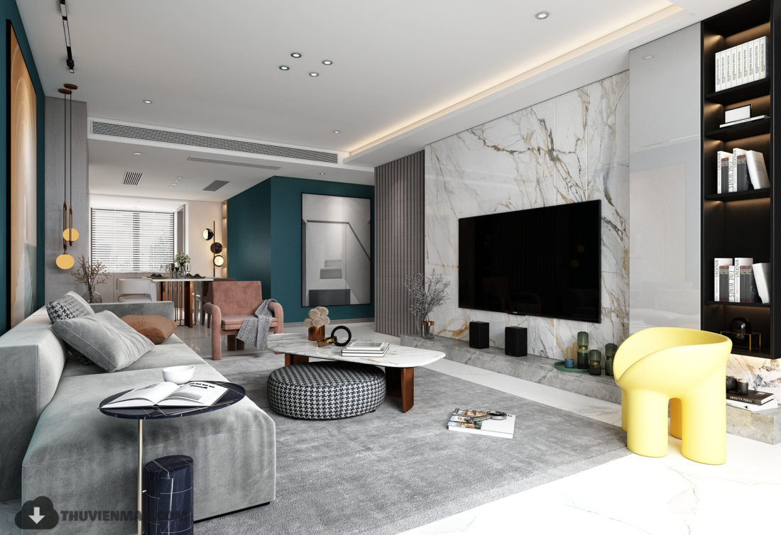 3D Interior Scenes File 3dsmax Model Bedroom 455 Free Download