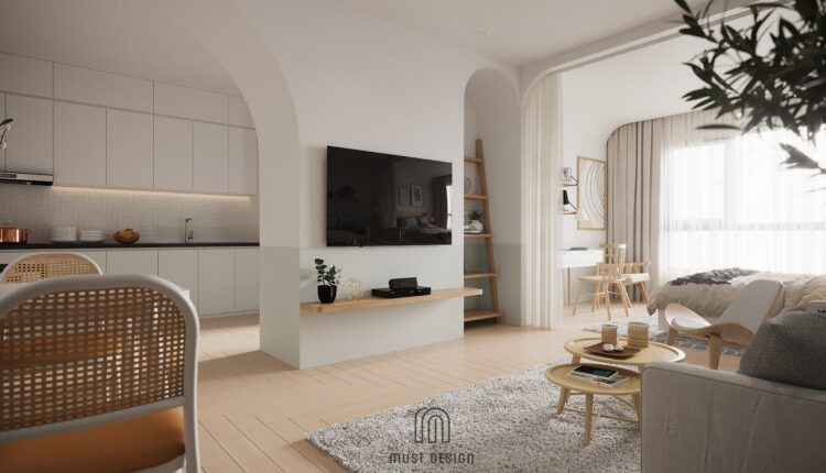 3D Interior Apartment 132 Scene File 3dsmax By PhanXuanThuy 3
