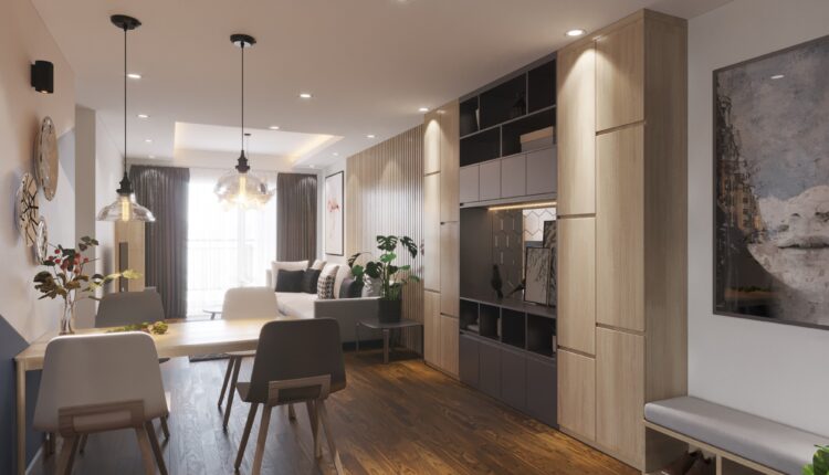 3D Interior Kitchen – Livingroom 120 Scene 3dsmax By NguyenVietAnh 4