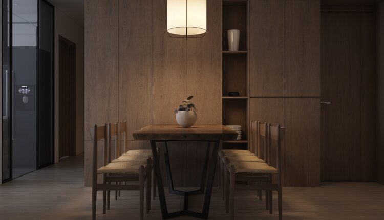 3D Interior Kitchen – Livingroom 150 Scene 3dsmax By NguyenTung 6