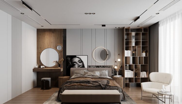 3D Interior Scene File 3dsmax Model Bedroom 366 By Tran Tien Viet 1