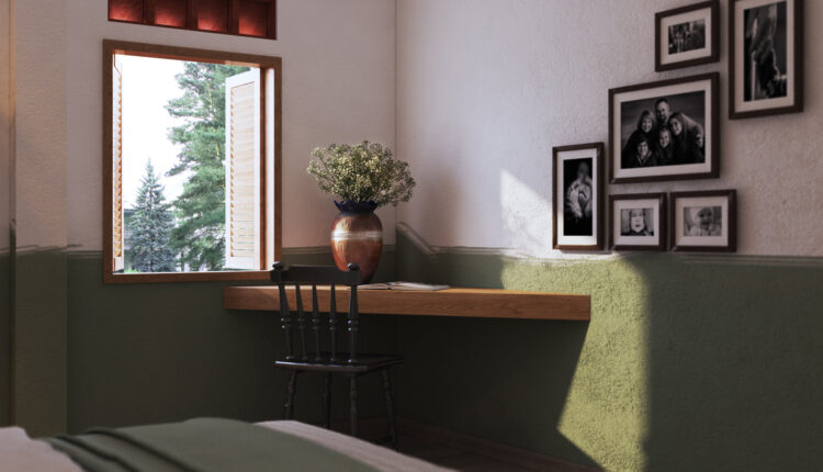 3D Interior Scenes File 3dsmax Model Bedroom 358 By Hoang Thong 4