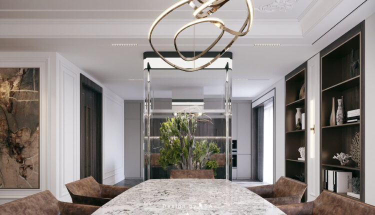 3D Interior Kitchen – Livingroom 166 Scene 3dsmax By Dung Sergio 6