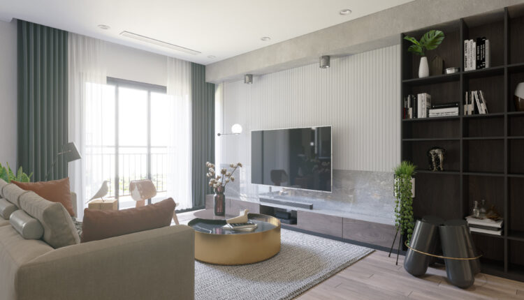3D Interior Kitchen – Livingroom 197 Scene 3dsmax By Tien Trung 5