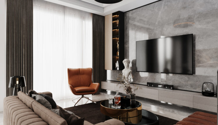 3D Interior Scene File 3dsmax Model Livingroom 490 By Pham Dung 9