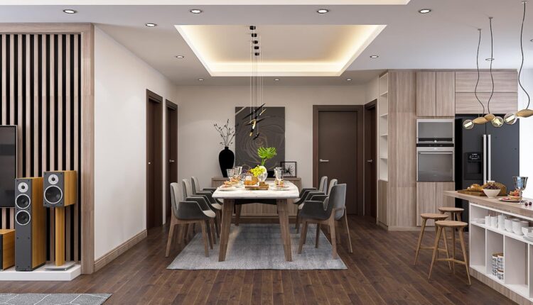 3D Interior Kitchen – Livingroom 206 Scene 3dsmax Free Download 6