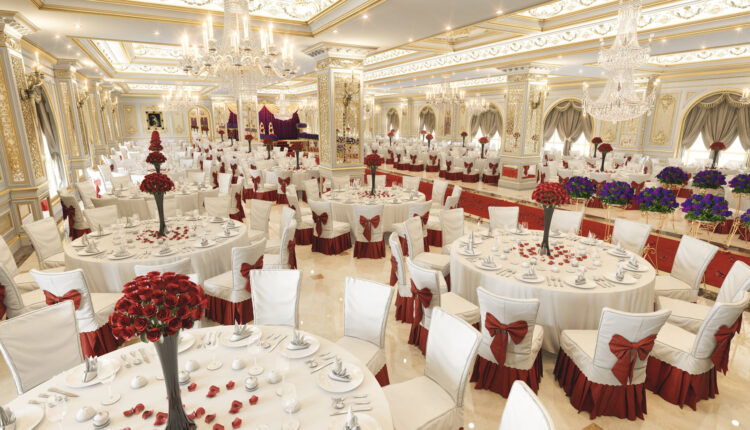3D Model Interior Wedding Restaurant Scene By Nguyen Ngoc Tuan Anh 2