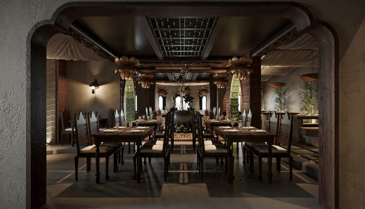 3D Model Interior Restaurant 79 Scenes File 3dsmax By Hoang Tung 18