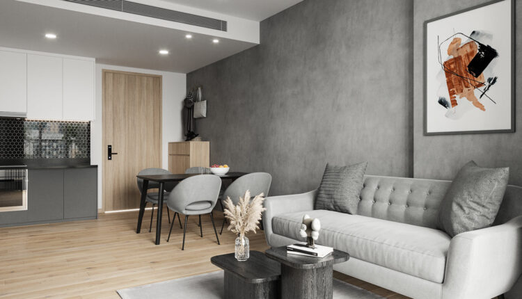 3D Interior Kitchen – Livingroom 230 Scene 3dsmax By Nguyen Quan 4