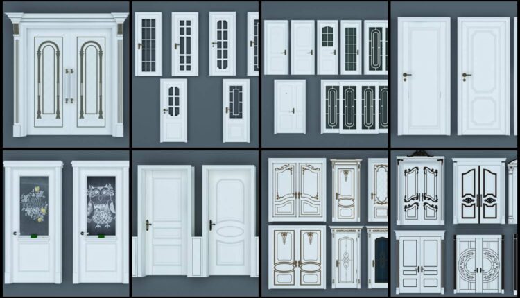 11067. Download Free 3D Door Models