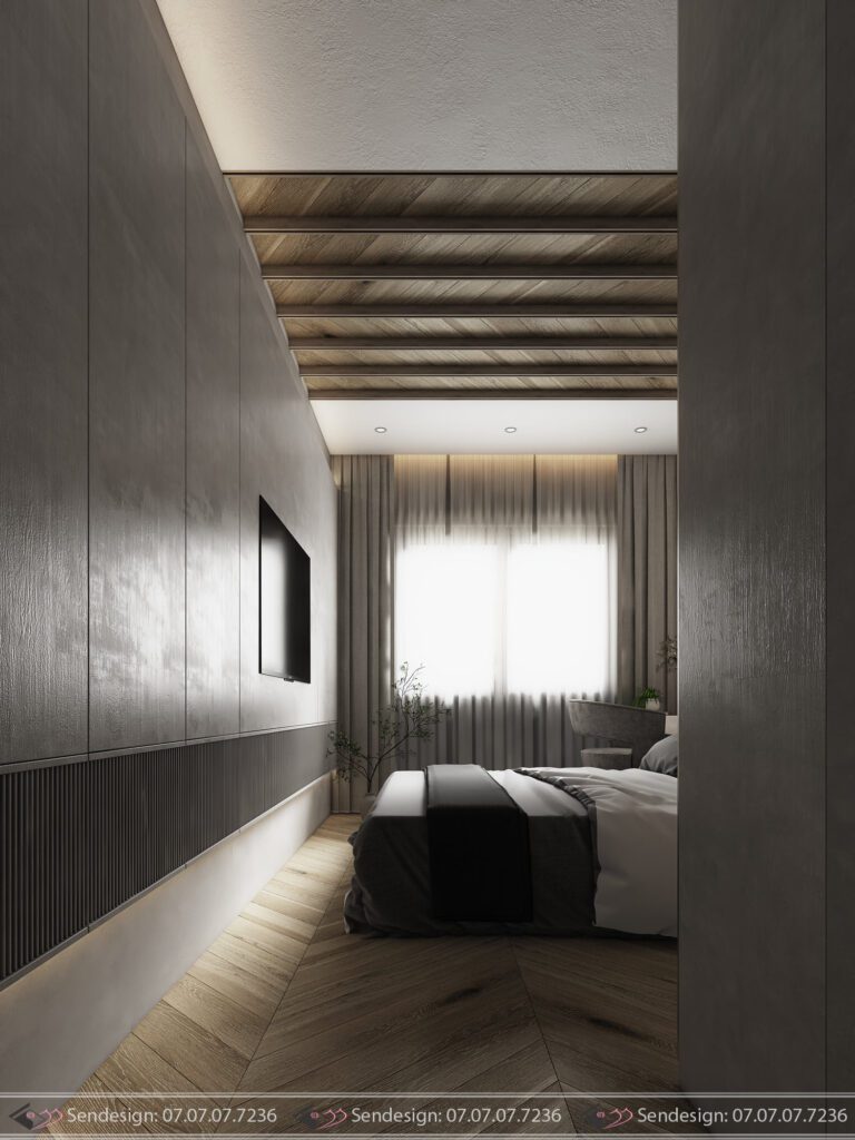 9590. 3D Interior Bedroom Model Download by Phu Nguyen