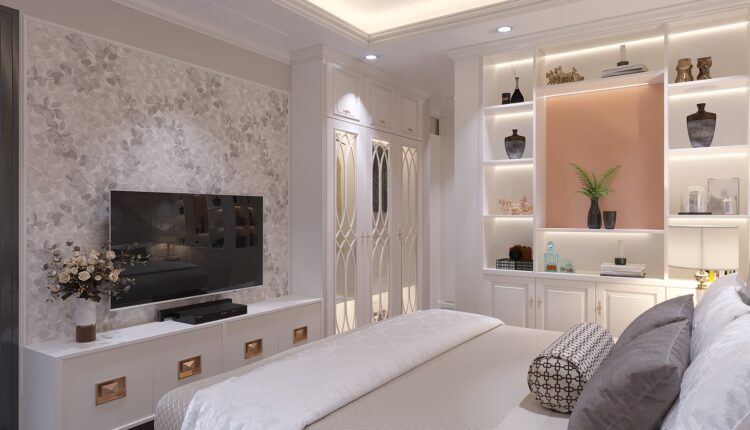 9690. 3D Interior BedRoom Model For Free Download by Tran Trung Hieu