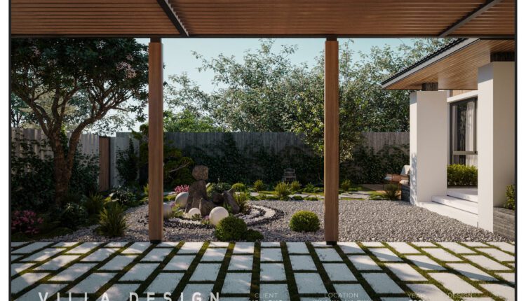 11181. 3D Model Exterior Villa File 3dsmax By Tan Nguyen
