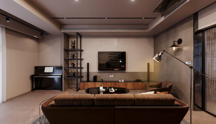 12427. Download Free Living Room – Kitchen Interior Model by Viet Hoang