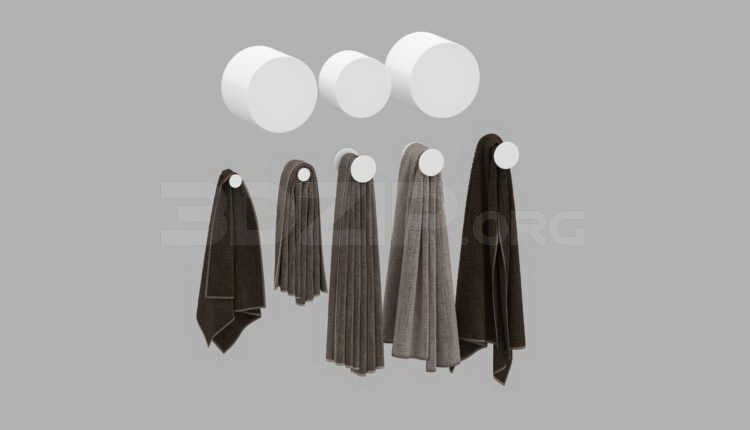 398. Download Free Towel Model By Dung Nh