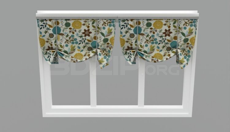 404. Free 3D Curtains Model Download
