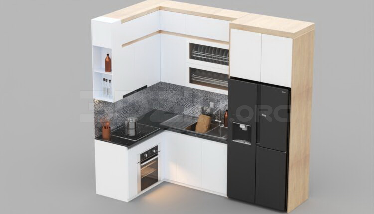 431. Download Free Kitchen Model By Hoang Clu