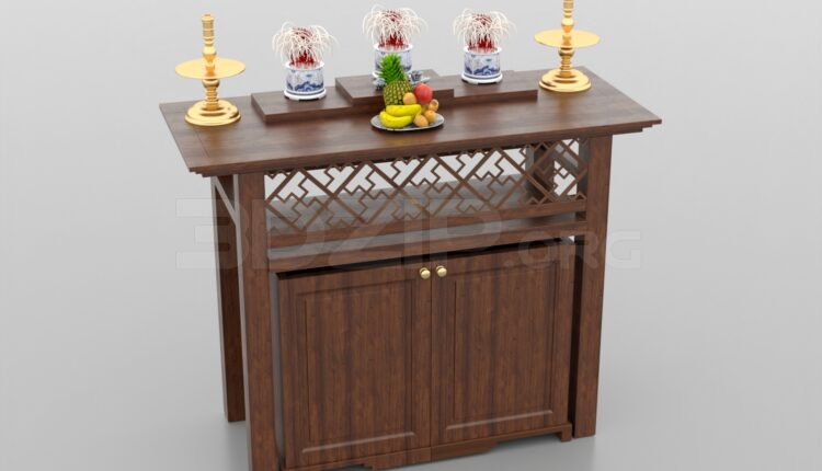 558. Download Free Altar Model By Brian Vu