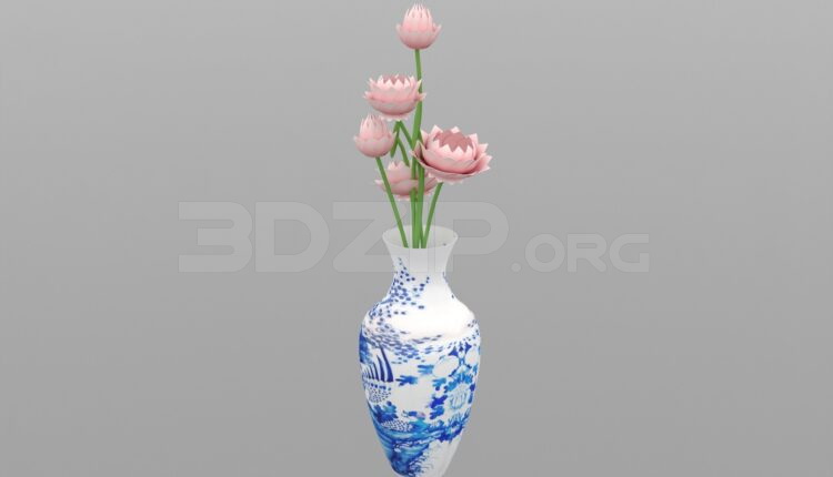 562. Download Free Flower Vase Model By Brian Vu