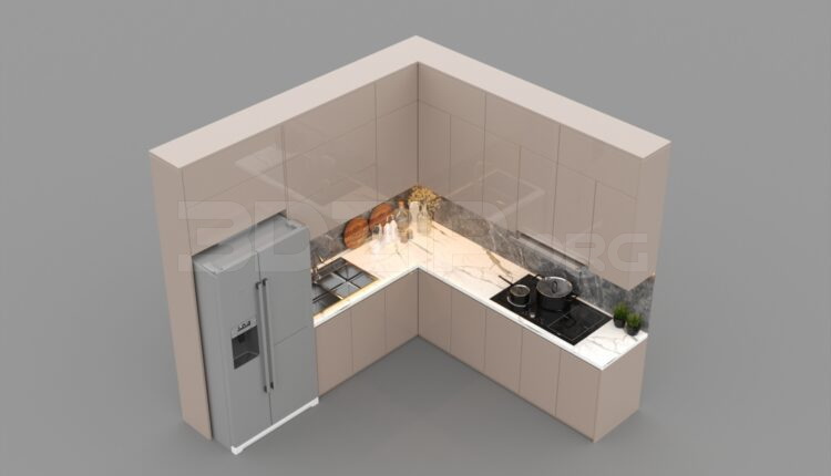 612. Download Free Kitchen Model By Vuong Chill