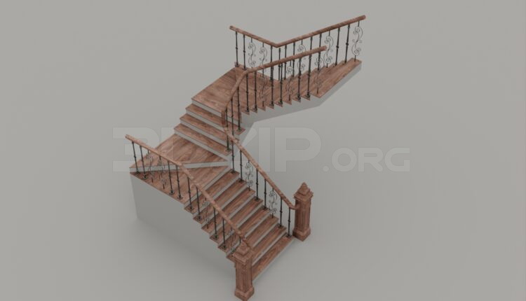627. Download Free Stairs Model By Le Xuan Tai