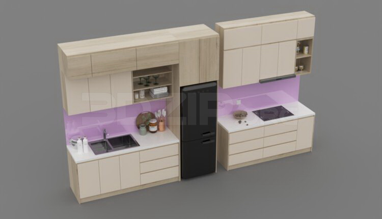 672. Download Free Kitchen Model By Tuan An
