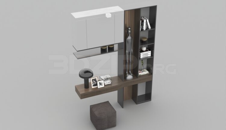 706. Free 3D Desk Model Download