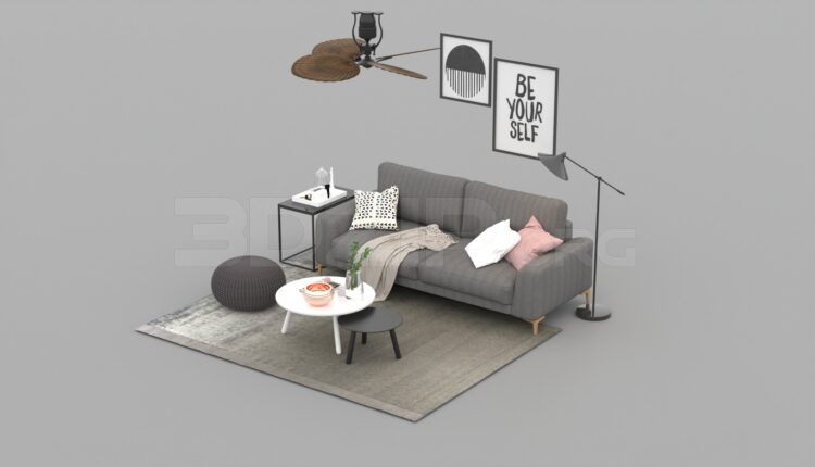 783. Download Free Sofa Model By Tien Trung