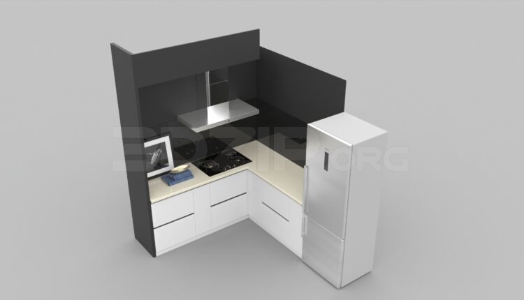 791. Download Free Kitchen Model By Thanh Tuan