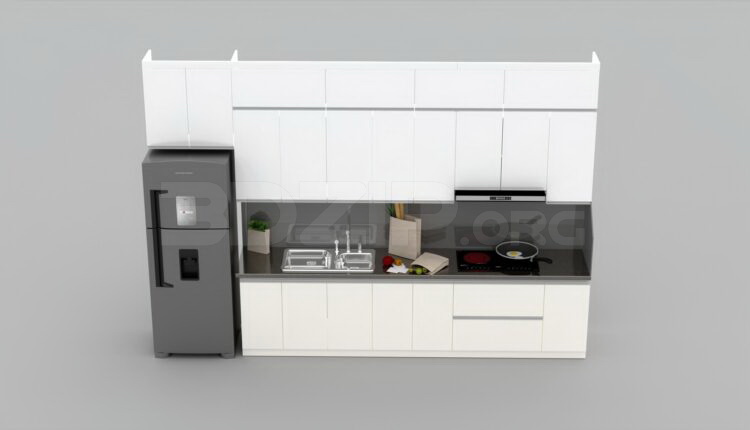 804. Download Free Kitchen Model By Huy Hieu Lee
