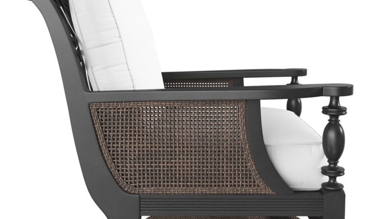 Download Free 3D Hemingway Swivel Rocker Lounge Chair Model By Nguyen Minh Khoa