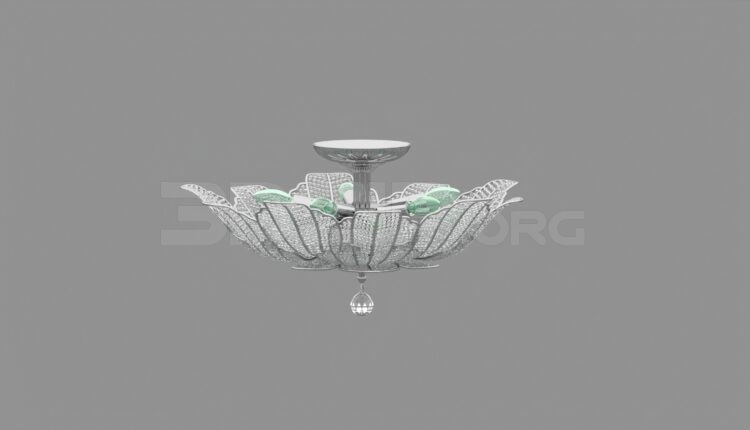 1399. Download Free Ceiling Light Model By Nguyen Duc Dai