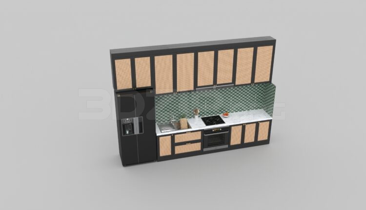 1408. Download Free Kitchen Model By Bui Duc Hai