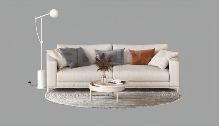 4251. Free 3D Sofa Model Download