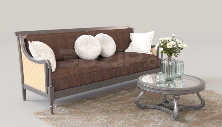 4261. Free 3D Sofa Model Download