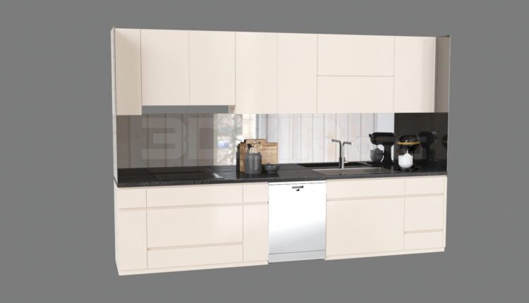 4323. Free 3D Kitchen Model Download
