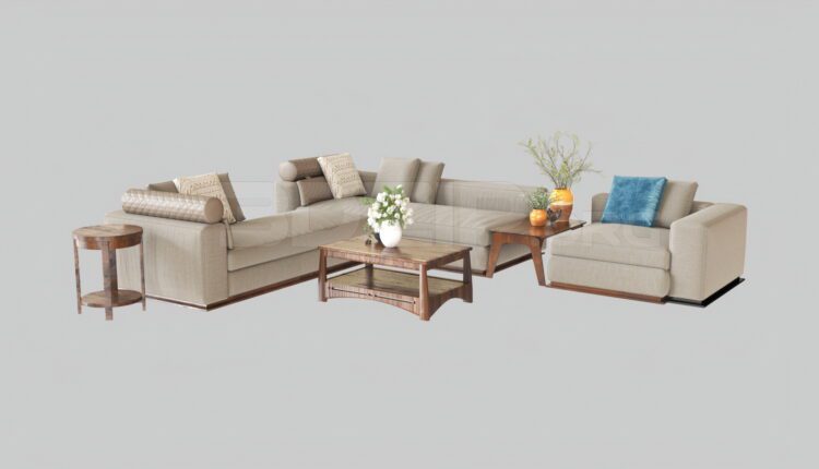 4359. Free 3D Sofa Model Download